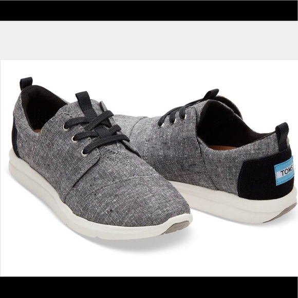 Toms Shoes - Toms Del Ray Sneaker Shoe in black